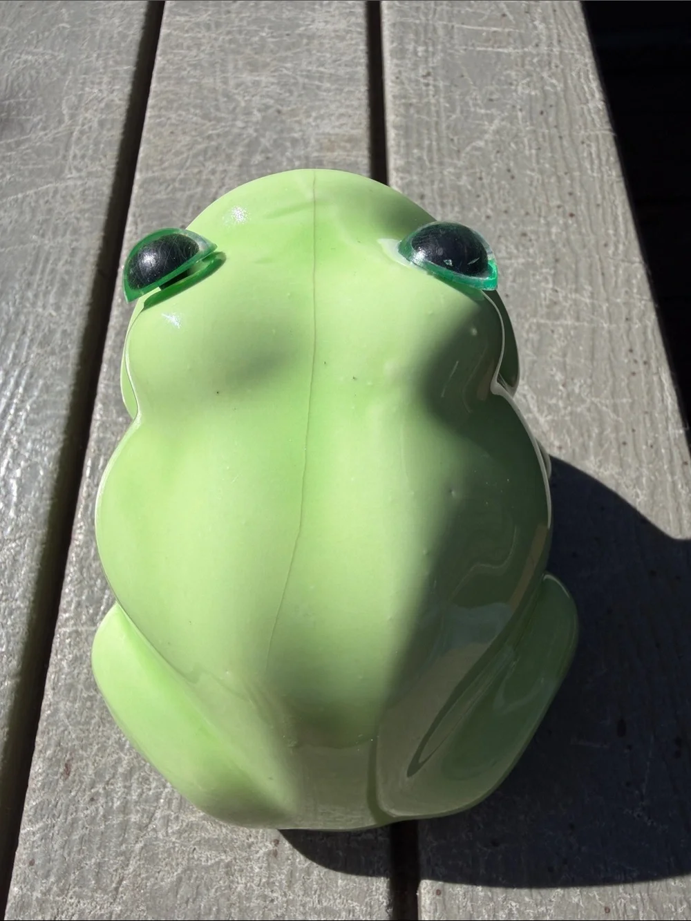 Green Frog-Shaped Feeding Dish for Kitchen & Home